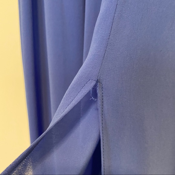 Rory Beca Adjustable Royal Blue Spaghetti Strap Maxi Dress - Size: Small - Picture 3 of 10